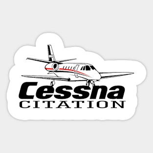 Cessna Citation Sticker